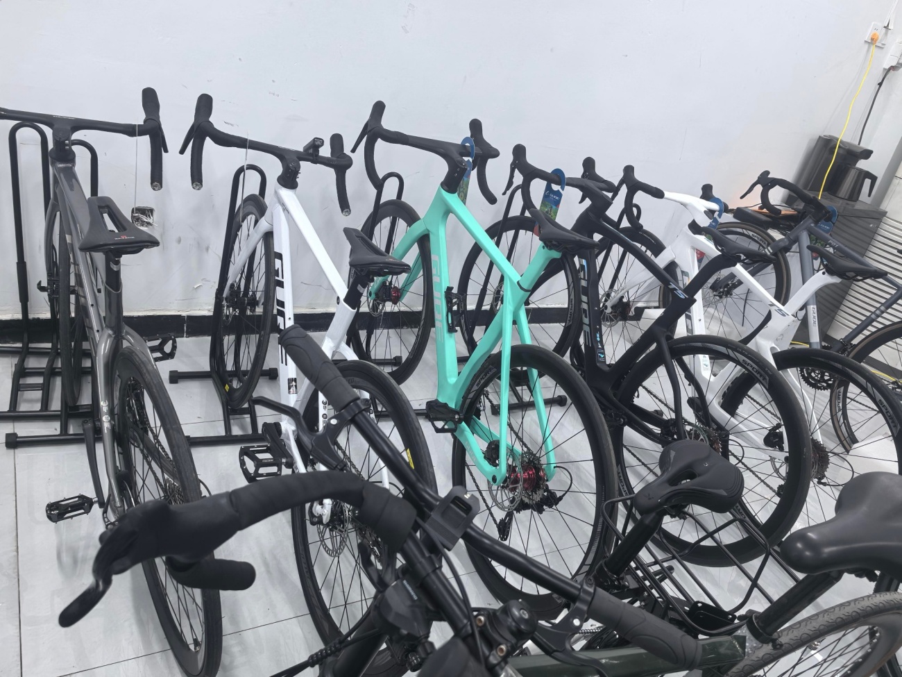 Road Bike Finished Product Inspection Area
